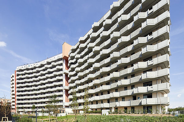 Biotope City Wienerberg_Ansicht ©OeSW_Manfred Seidl,Wien Biotope City Wienerberg_Ansicht